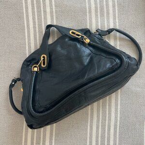 Authentic Chloe Paratay - Large - Black with Gold Hardware
